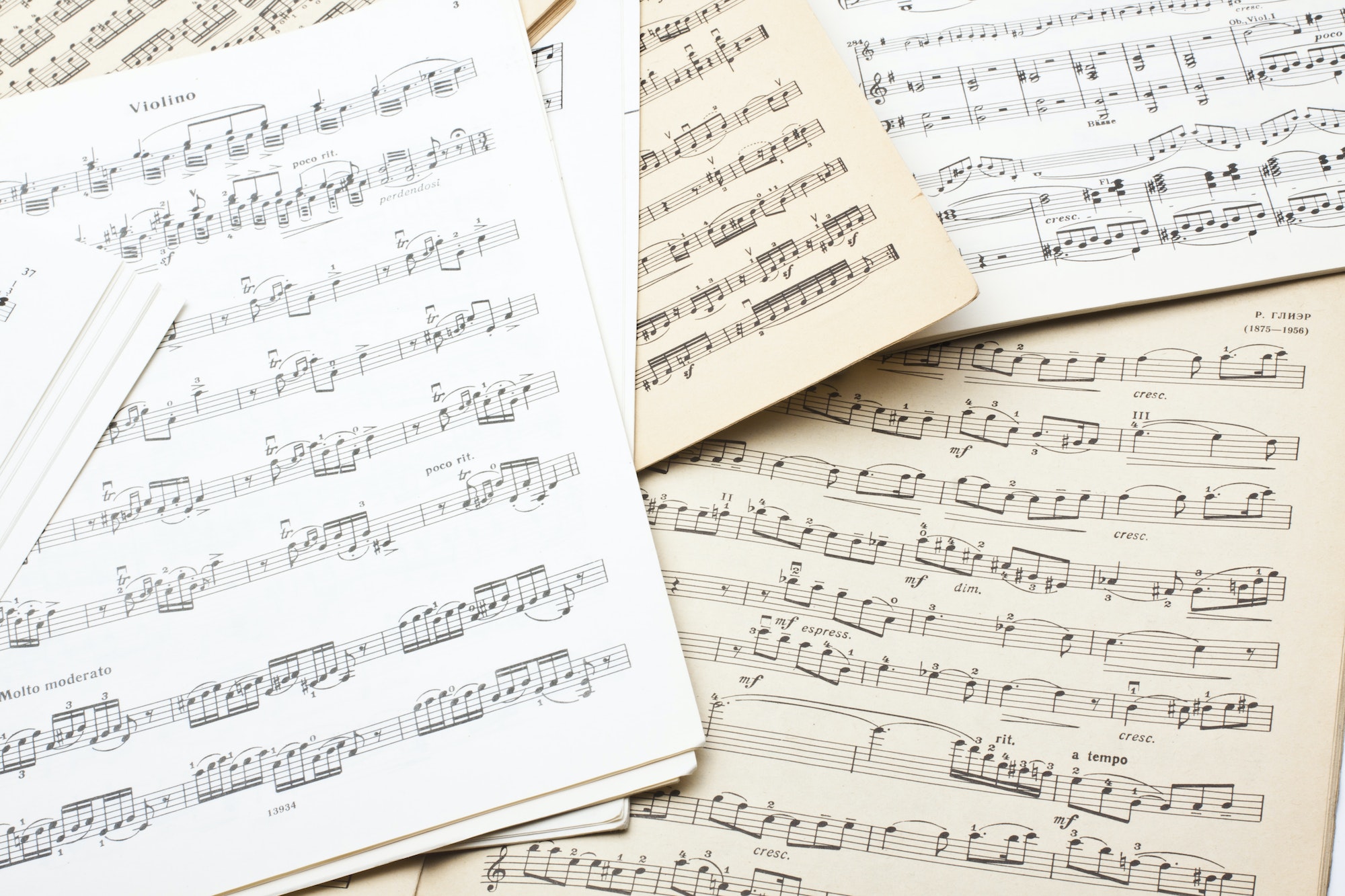 old sheet music