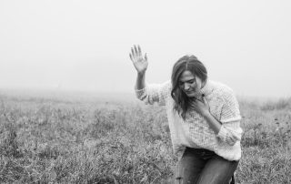 Woman praying